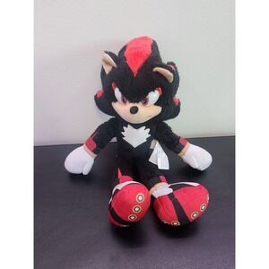 Sonic The Hedgehog 3 Black Shadow 14" Plush Jakks Pacific Stuffed Animal
